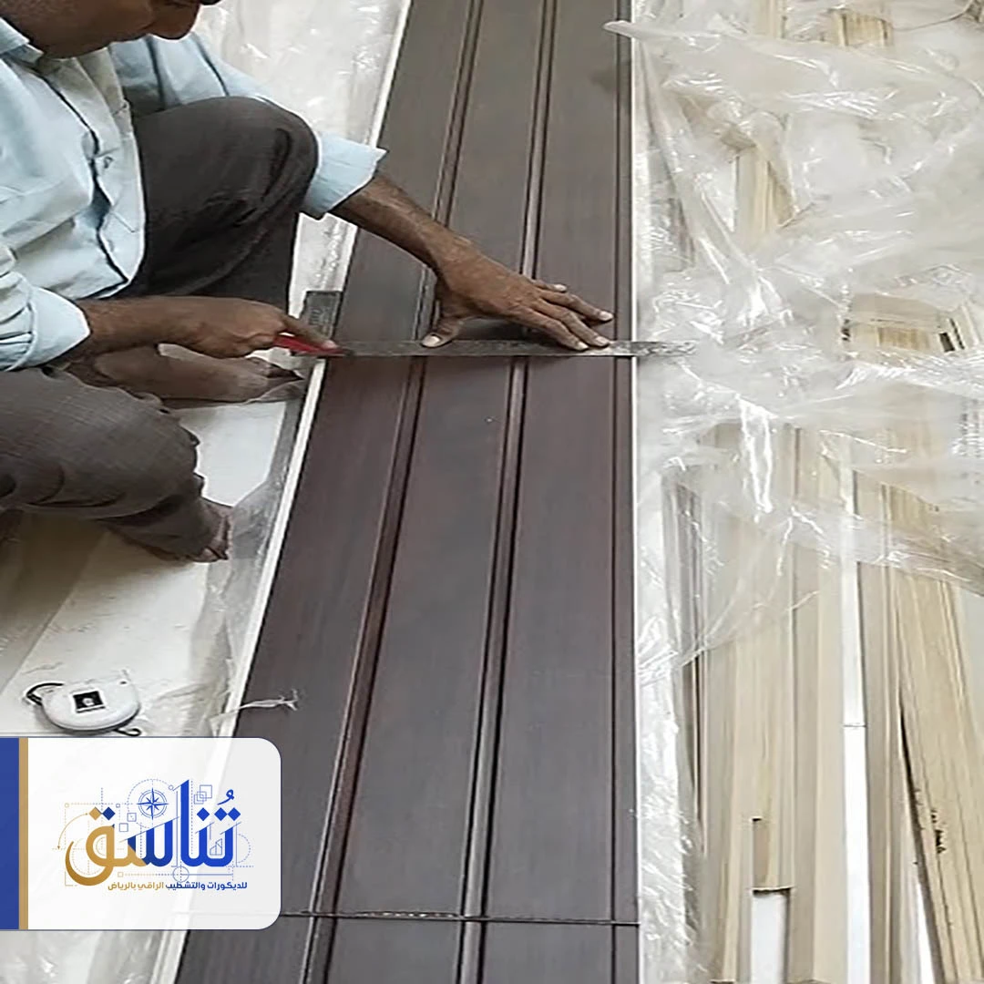تغليف ابواب بديل الخشب