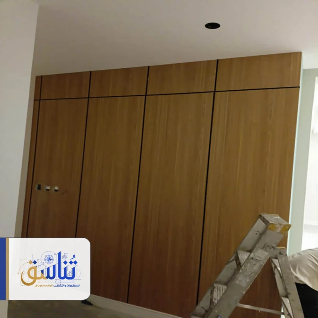 ديكورات داخليه خشب ميلامين ايجر