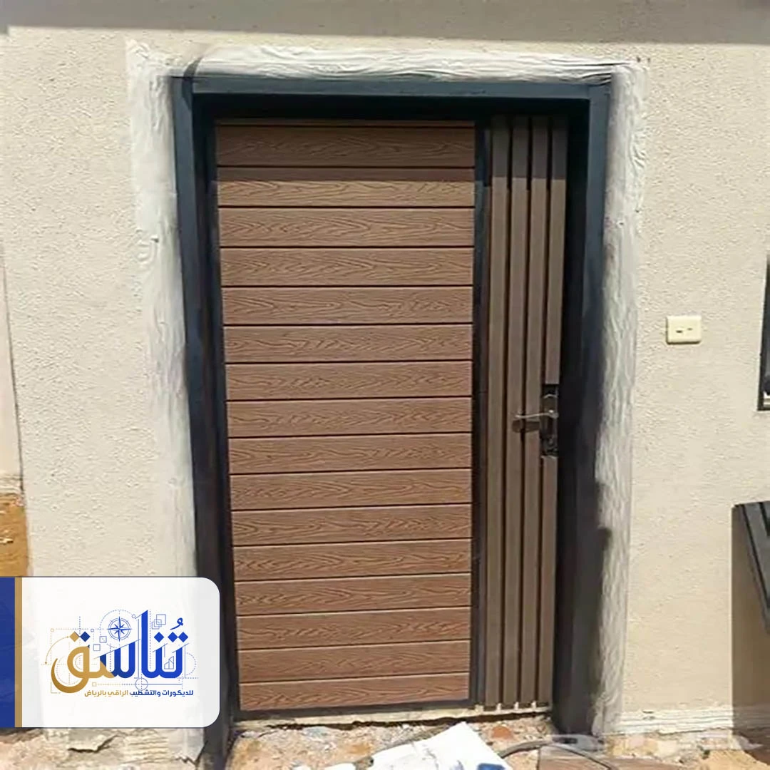 تلبيس ابواب بديل الخشب الرياض