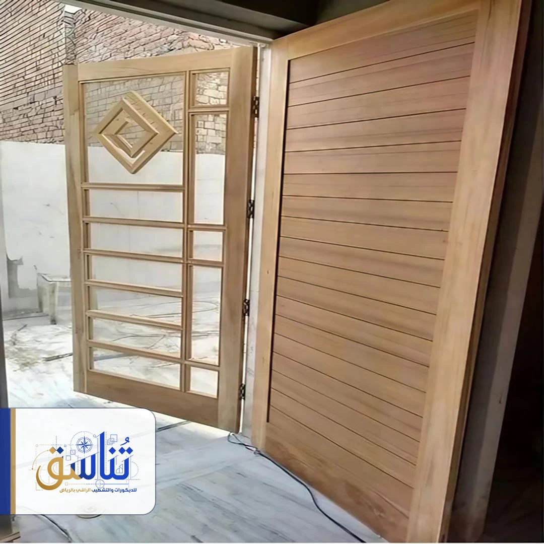ابواب ضد الماء بديل خشب الرياض