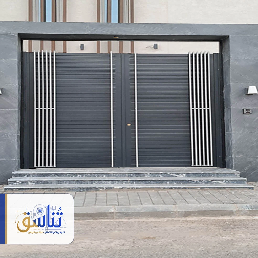 تغليف ابواب بديل الخشب