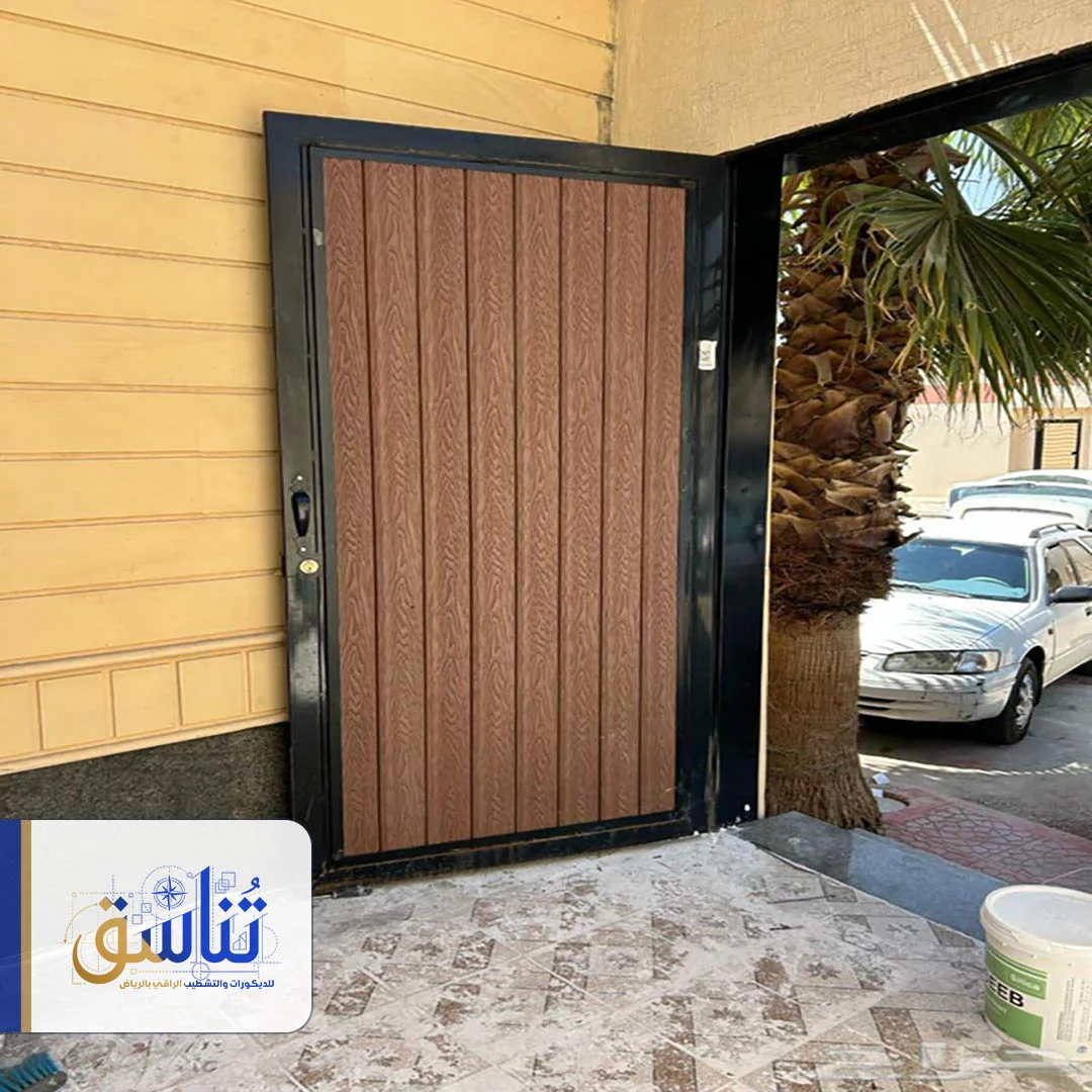 تركيب ابواب بديل خشب