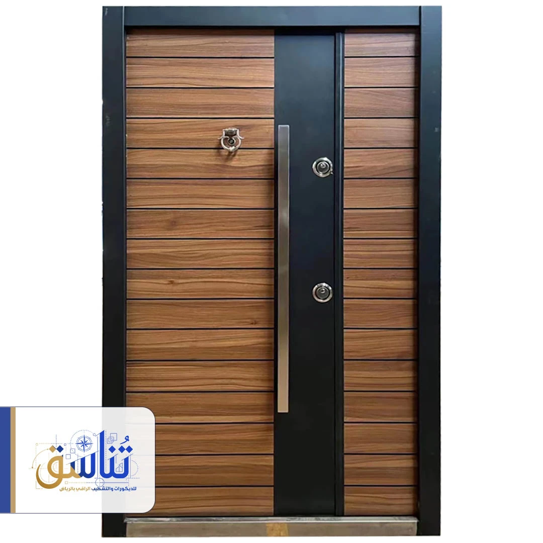 تغليف ابواب بديل الخشب