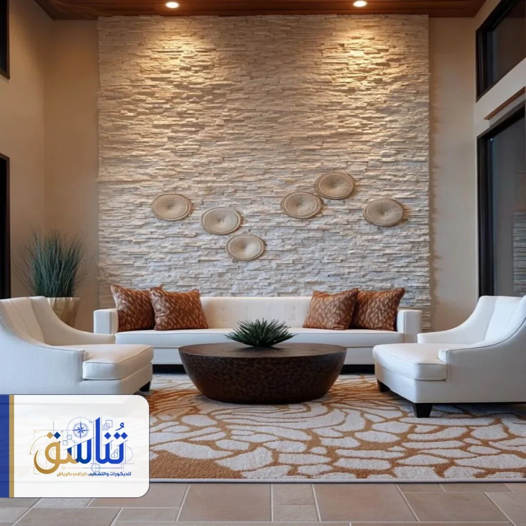بديل الحجر ديكور داخلي الرياض