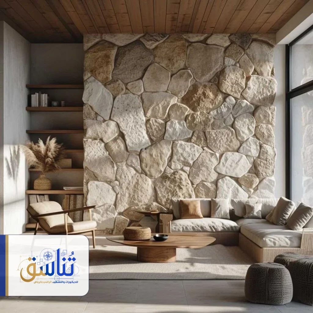 بديل الحجر ديكور داخلي الرياض