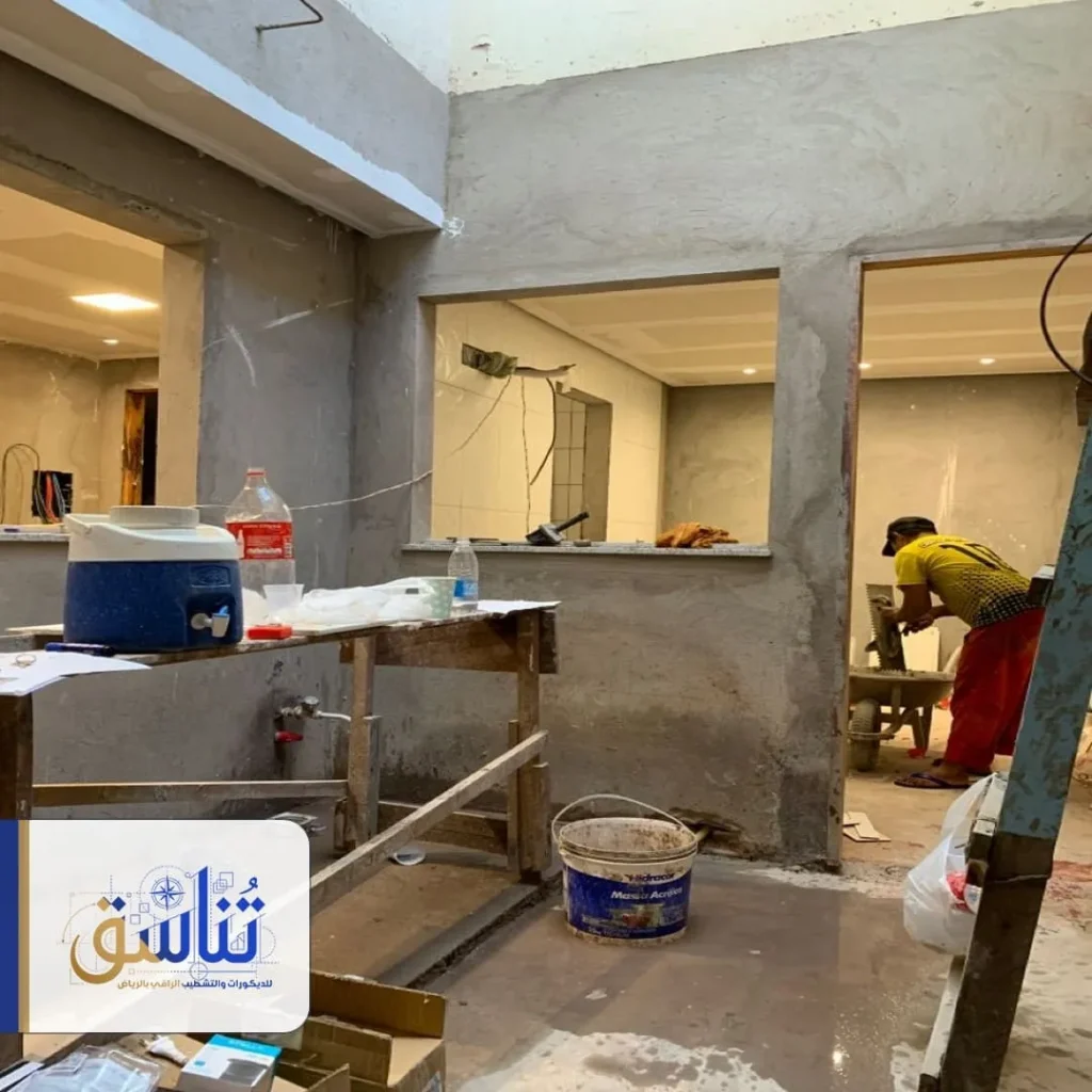 أعمال تشطيب واجهات عظم الرياض