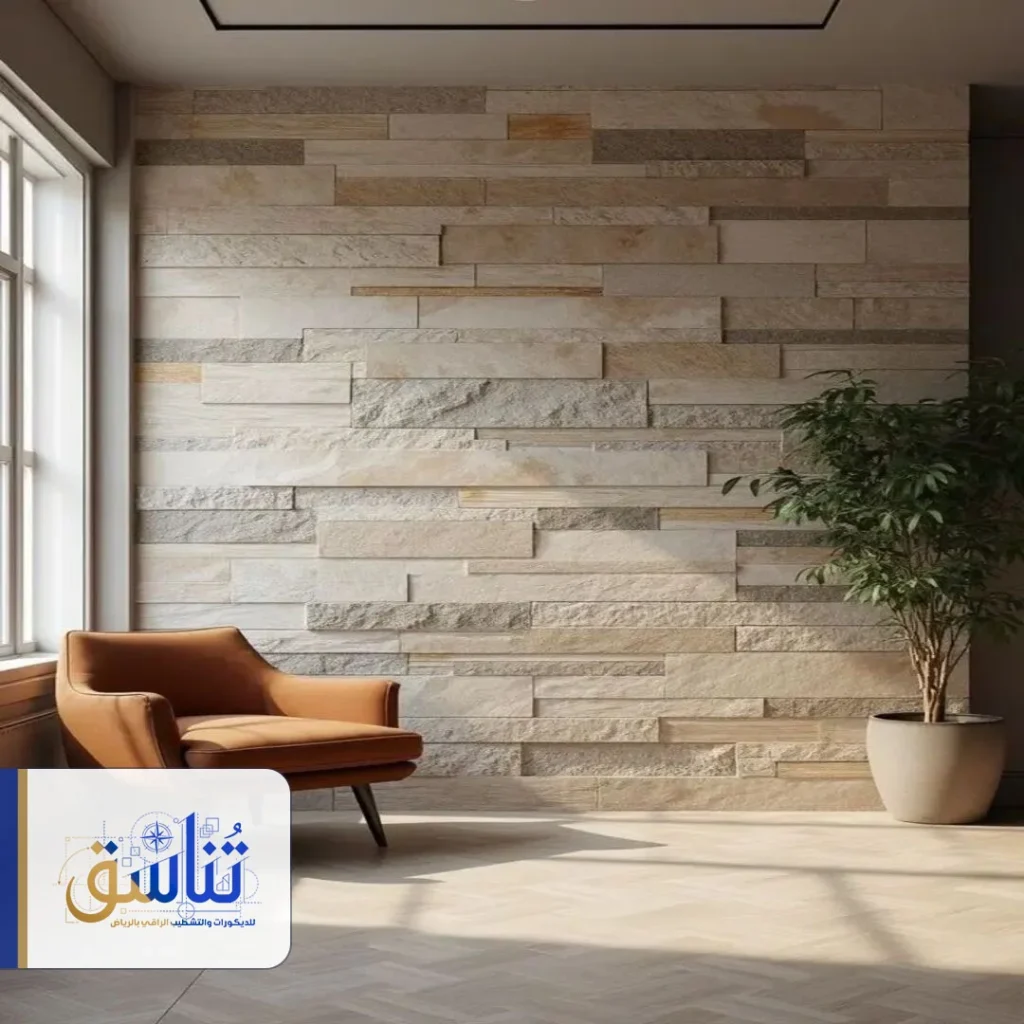 تكسيات حجر داخلي للمجالس الرياض