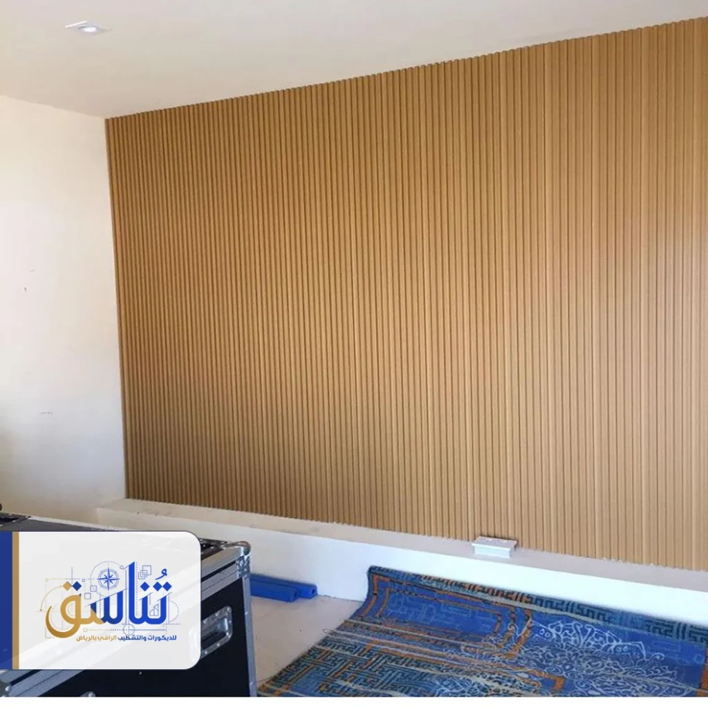 ديكورات جدران بديل الخشب