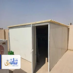 بناء غرفة سائق ساندوتش بانل