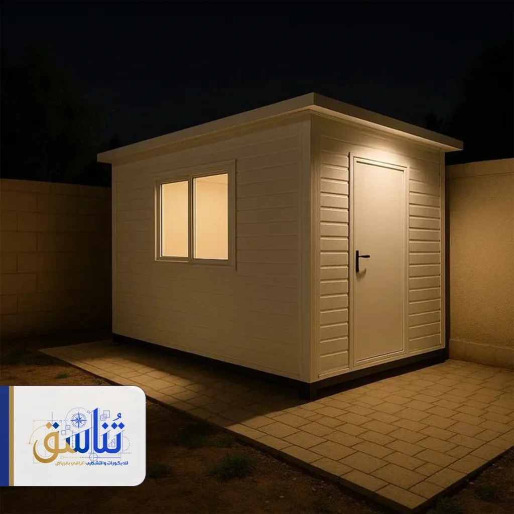 بناء غرفة للحارس