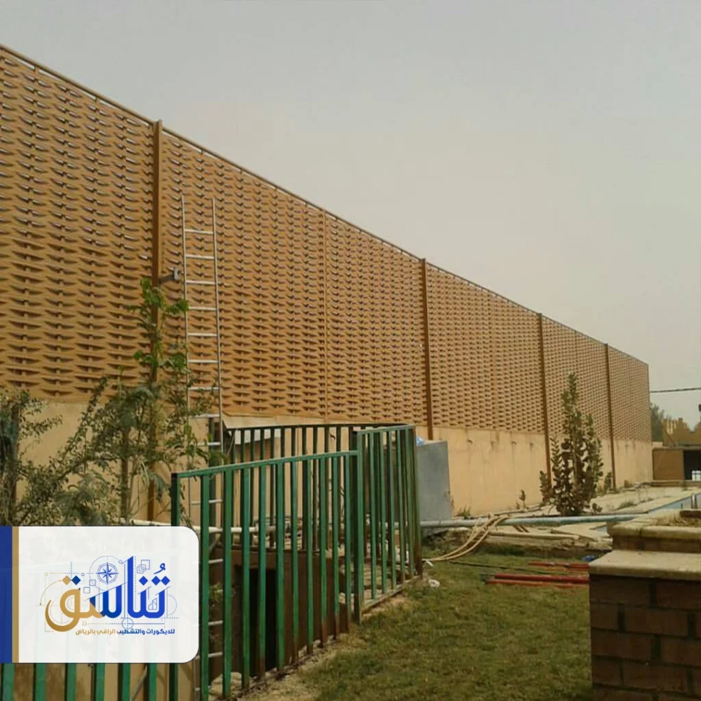 سواتر حديد للحوش حي العارض