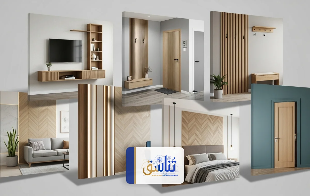 بديل الخشب الرياض | توريد وتركيب بأحدث التصاميم | تناسق الرياض للديكورات