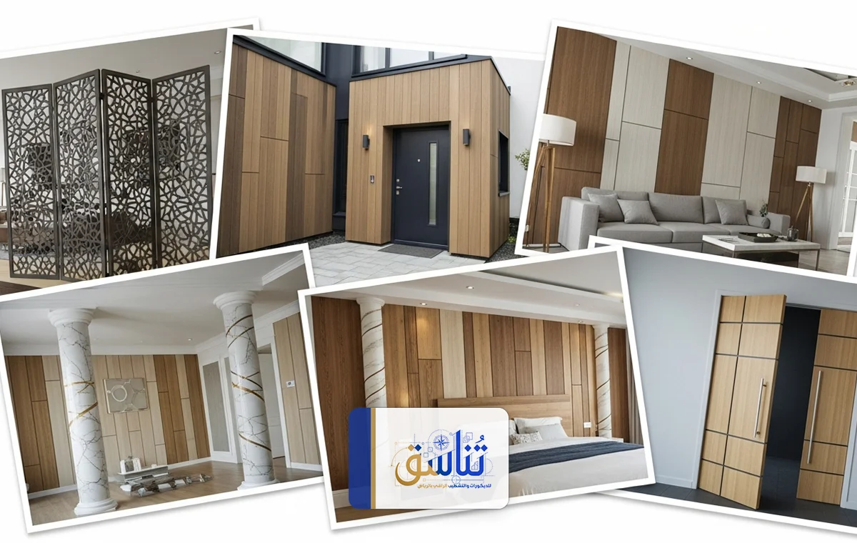 استخدامات بديل الخشب في الديكور