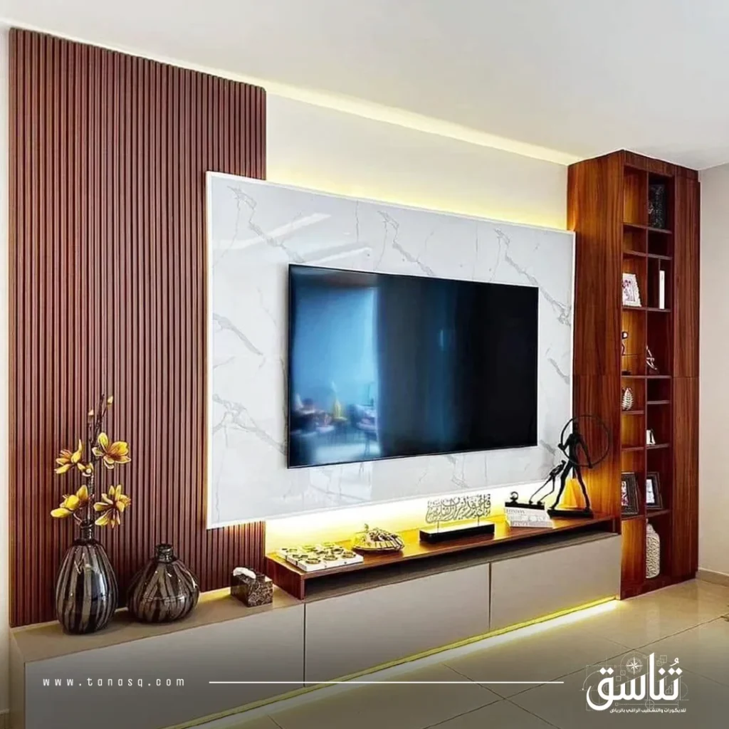 تركيب بيت شاشة خشب شرق الرياض