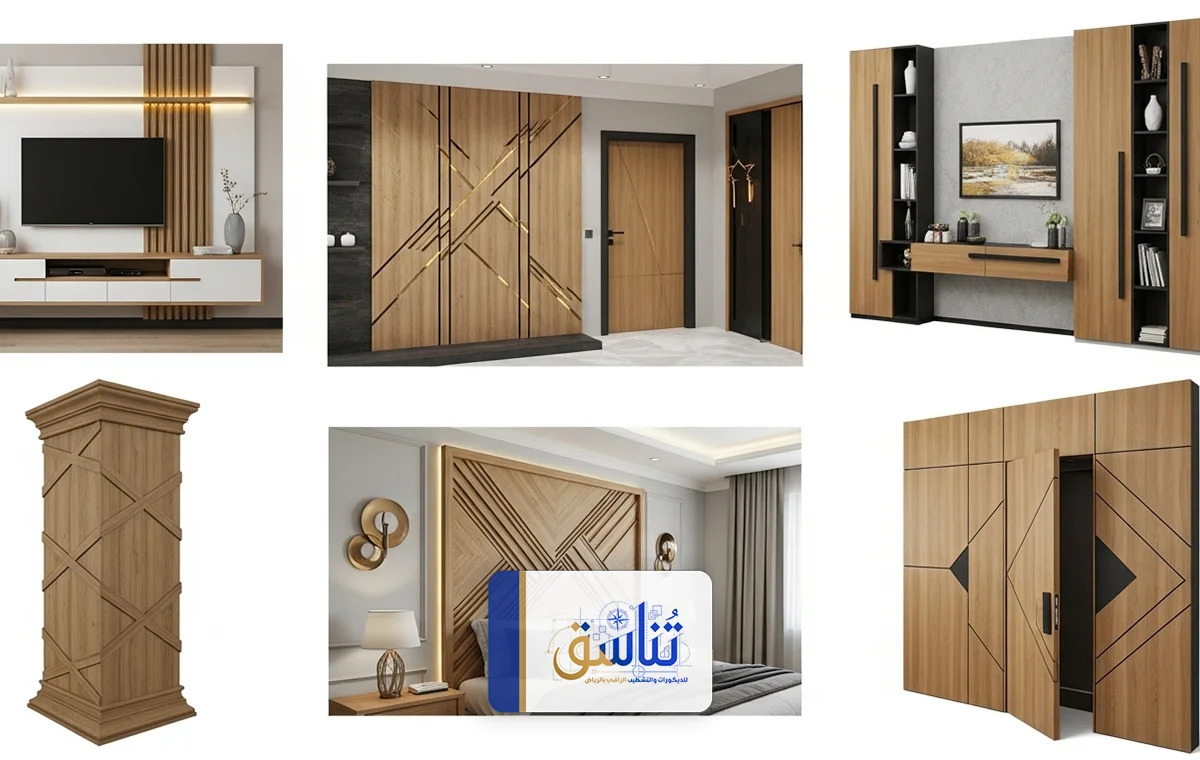 تصاميم بديل الخشب