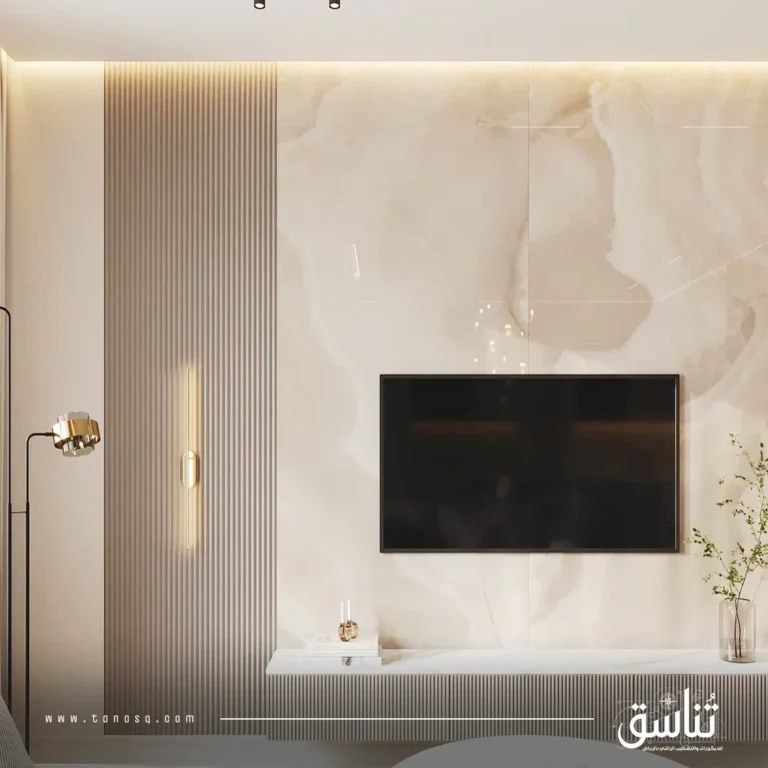 تصاميم ديكورات التلفزيون