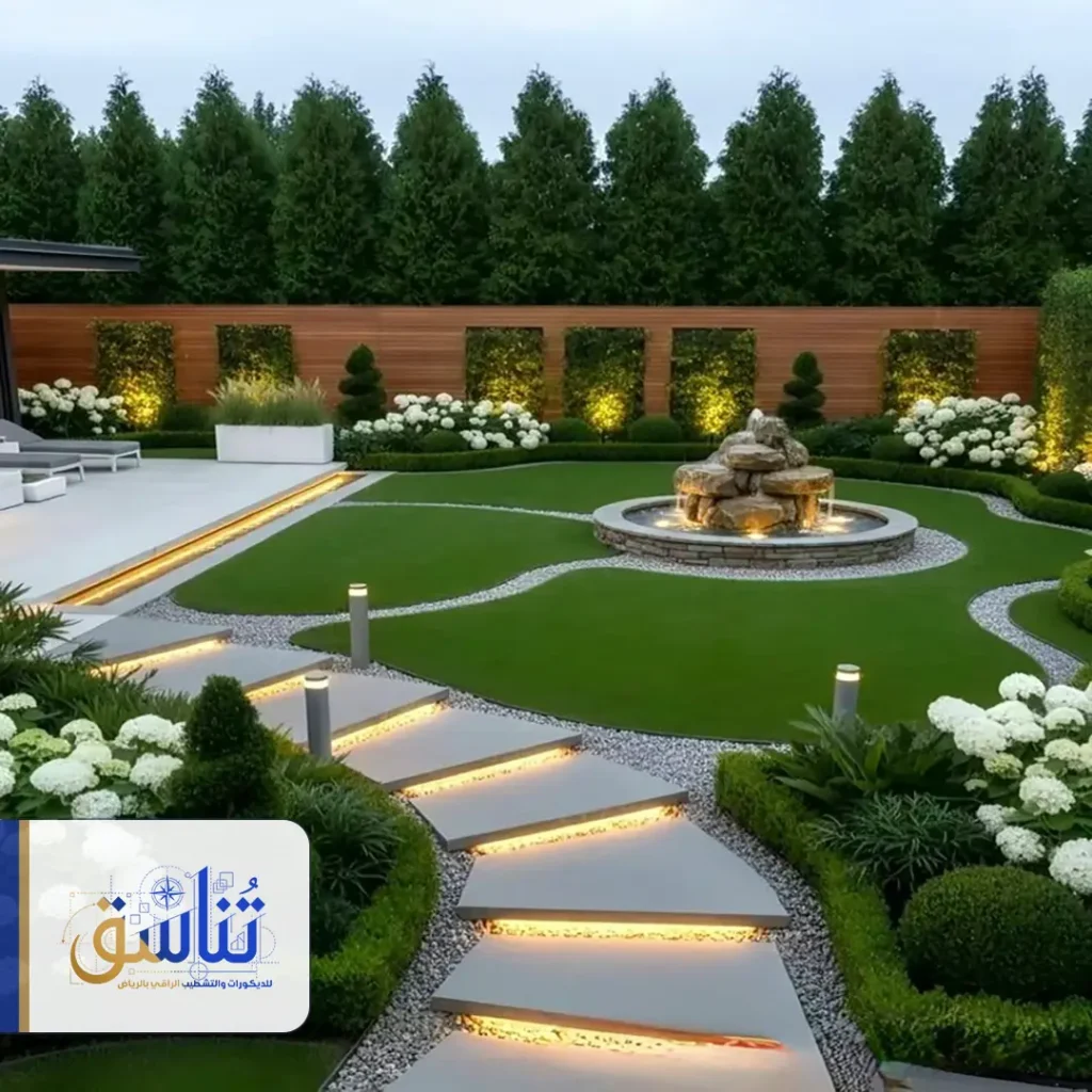 تنسيق حدائق خارجيه بالرياض