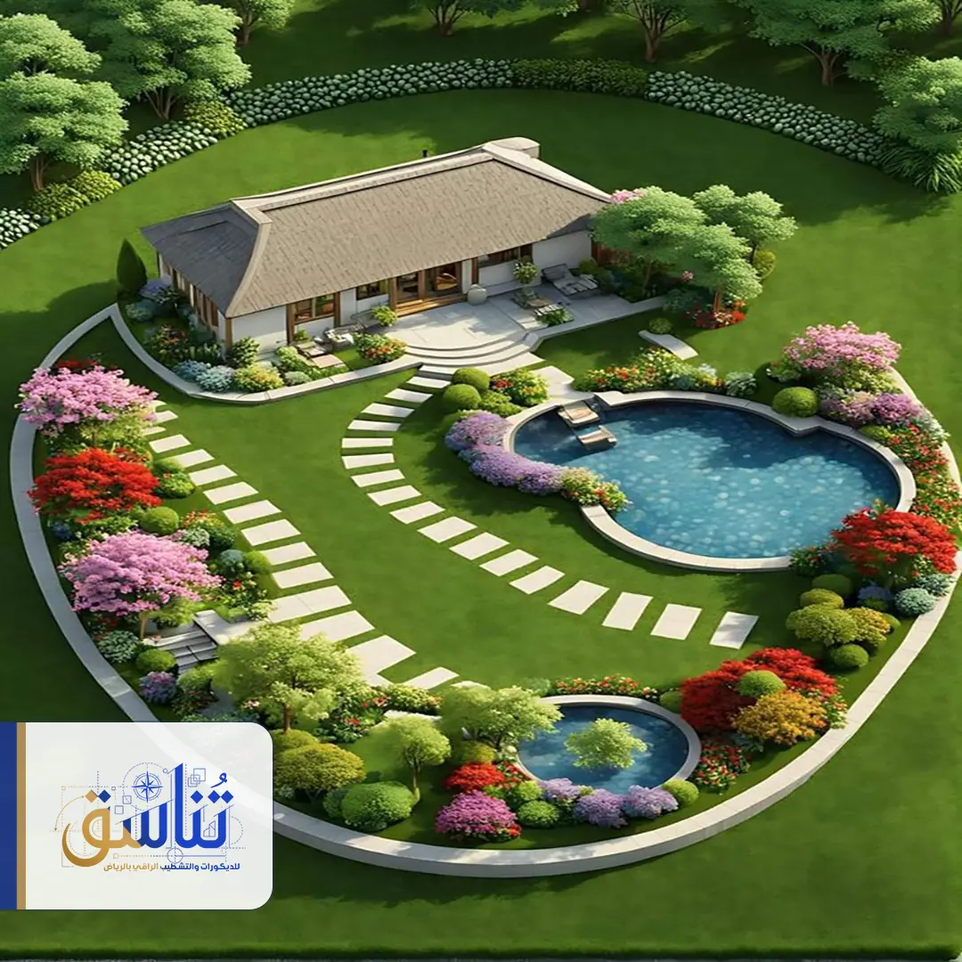 معلم تنسيق حدائق الرياض