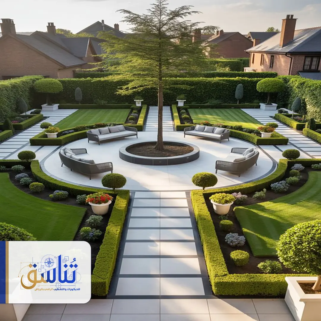 تصميم حدائق خارجية الرياض