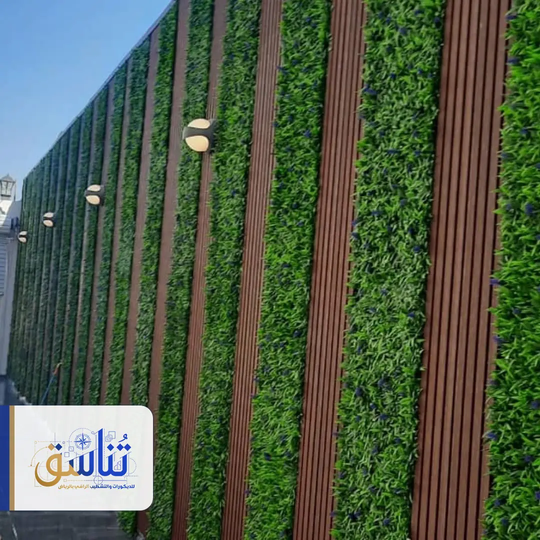 تنسيق جدران حدائق في الرياض