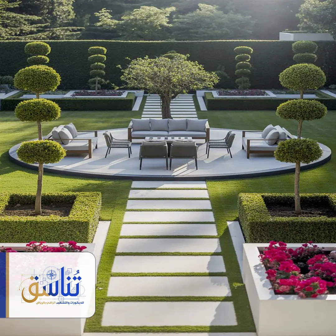 تصميم حدائق عامة في الرياض