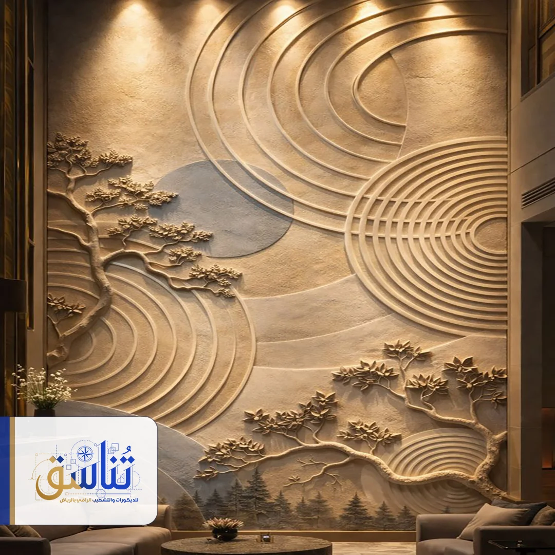 ديكورات نحت خشب بالرياض