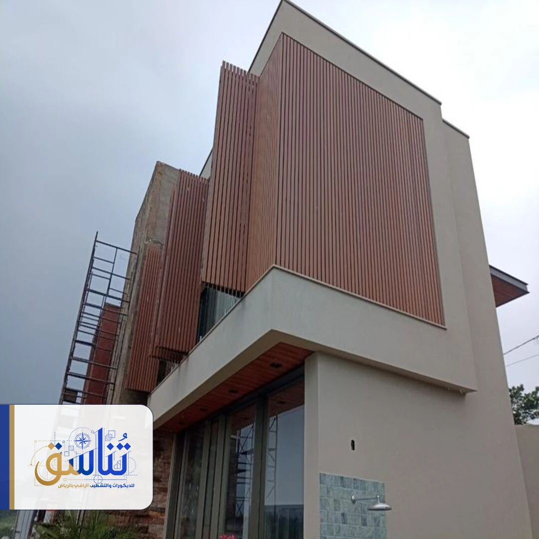 ديكور خشب جداري خارجي الرياض