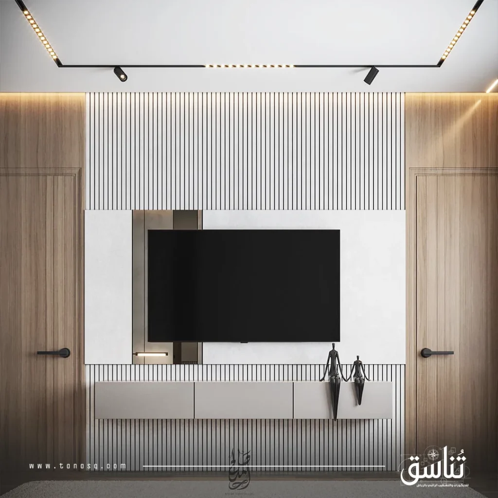 ديكور شاشات بديل الخشب الرياض