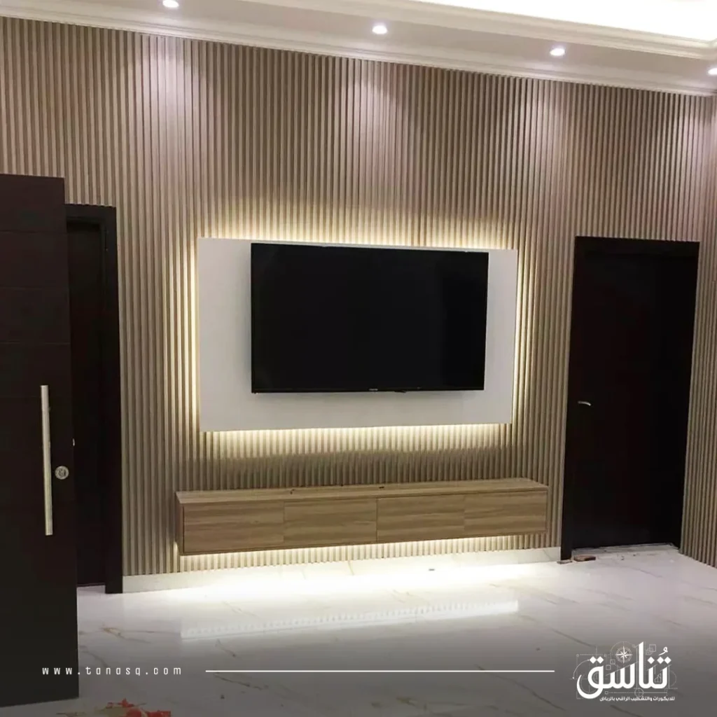 ديكور شاشات تلفزيون