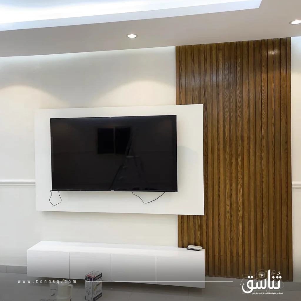 ديكور شاشات معلقة