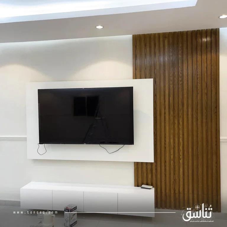 ديكور شاشات معلقة