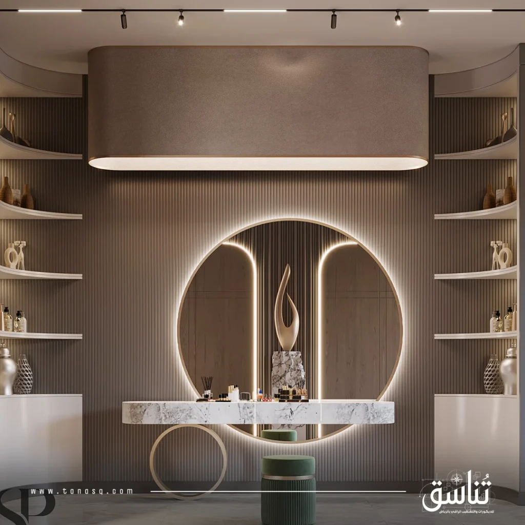 ديكور مرايا خشبية معتقة