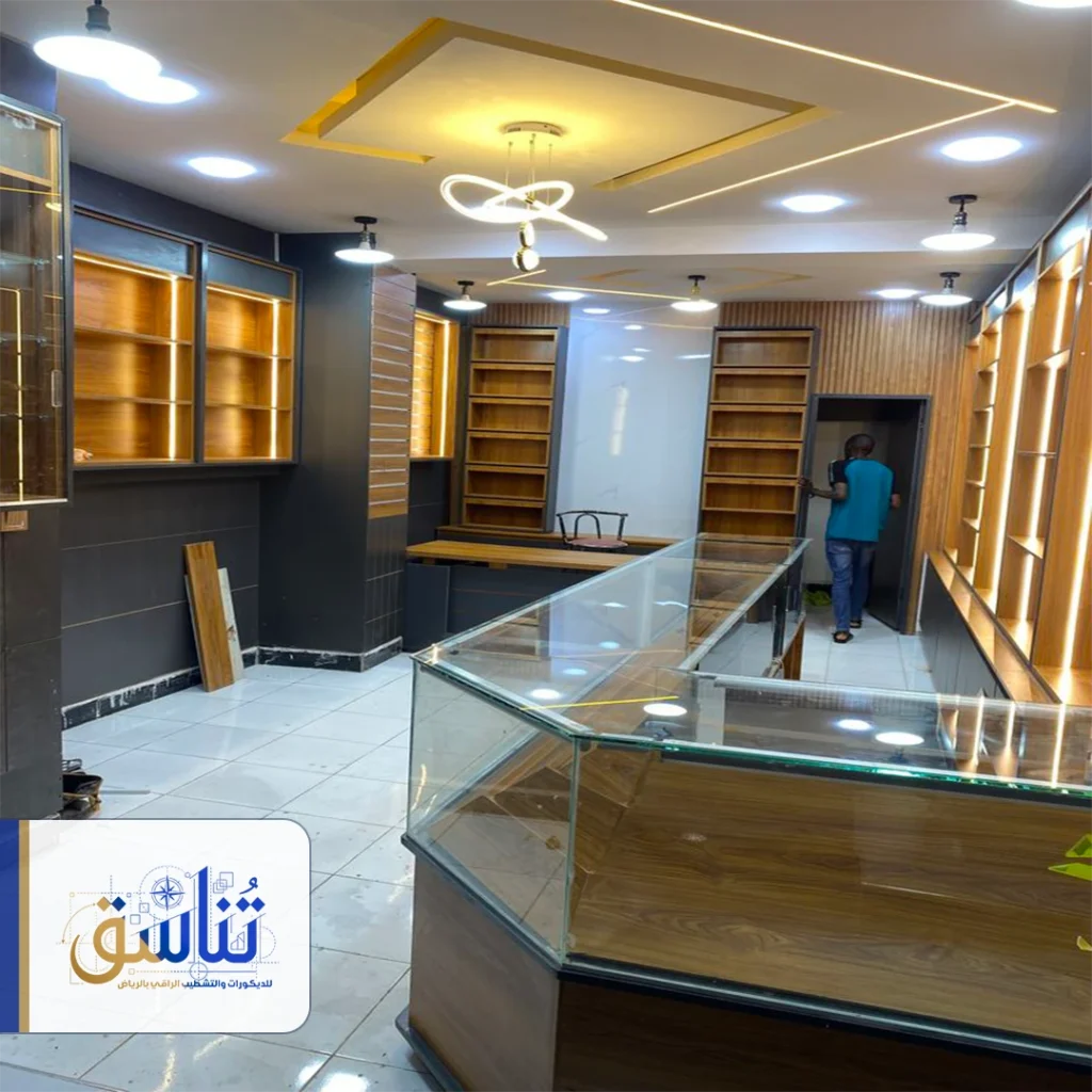 ديكورات تجارية بالرياض