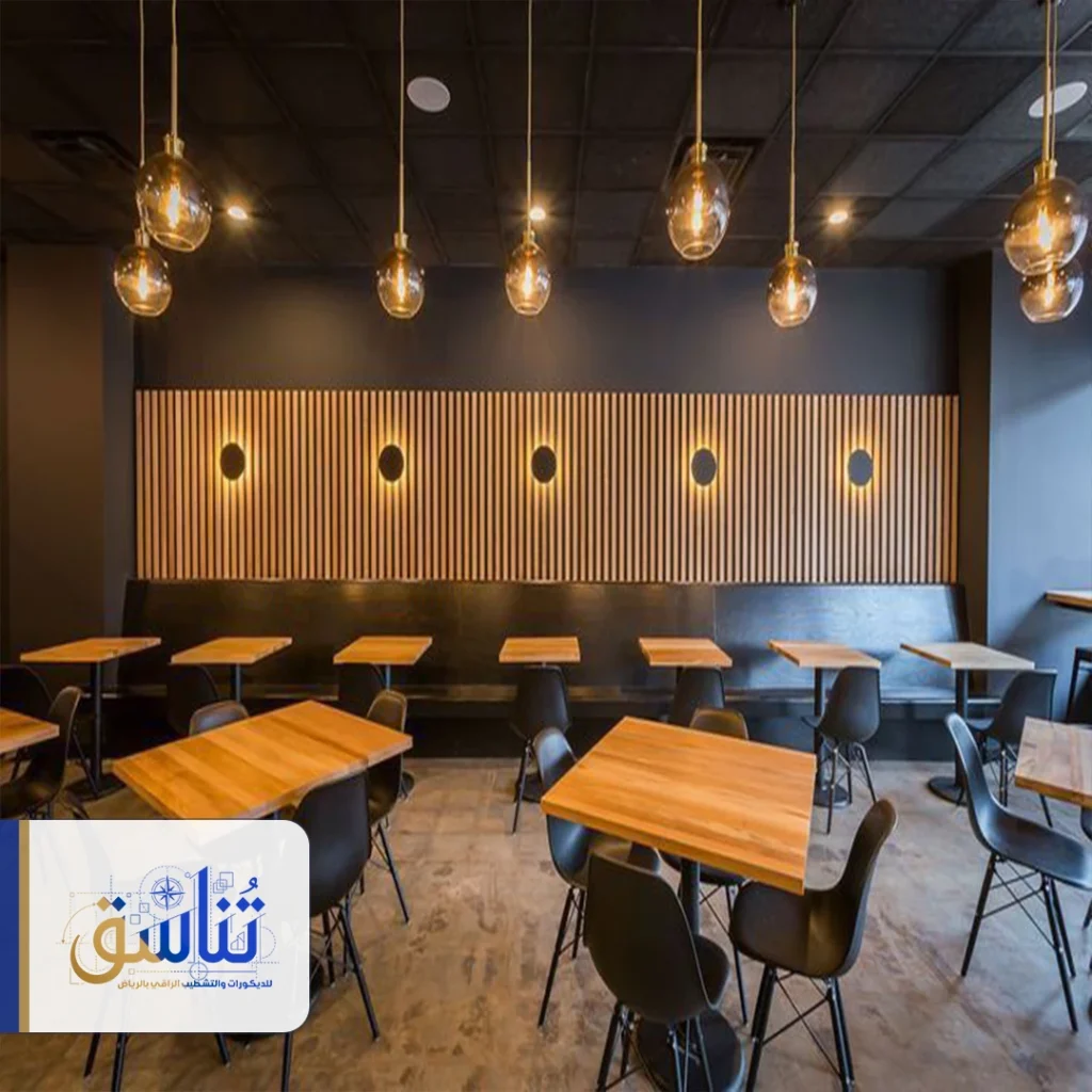 ديكورات مطاعم بسيطة