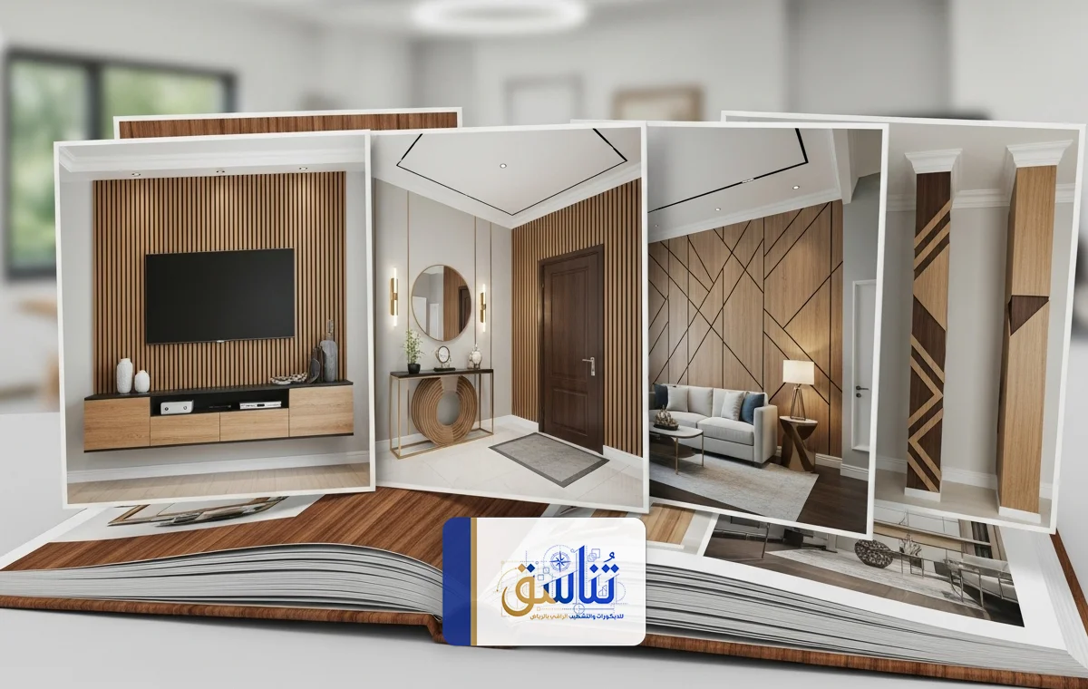 ديكورات بديل الخشب الرياض