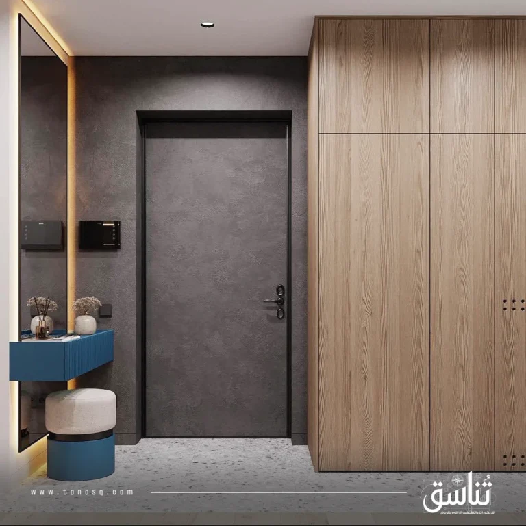 ديكورات مداخل بديل الخشب